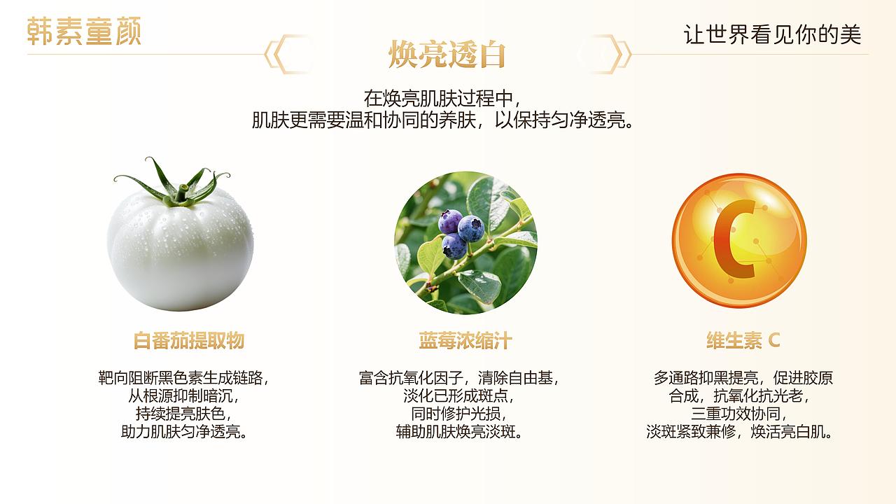 焕颜新生・让世界看见你的美PPT（口服液）（图ZNDAwNTk3NzE2） - PPT/Keynote - 站酷设计师有勇气小姐原创素材 - 站酷ZCOOL