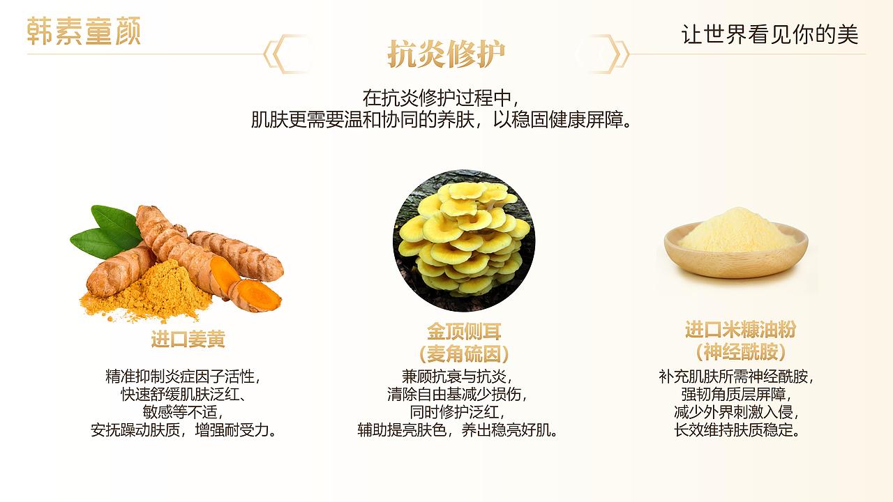 焕颜新生・让世界看见你的美PPT（口服液）（图ZNDAwNTk3NzI0） - PPT/Keynote - 站酷设计师有勇气小姐原创素材 - 站酷ZCOOL