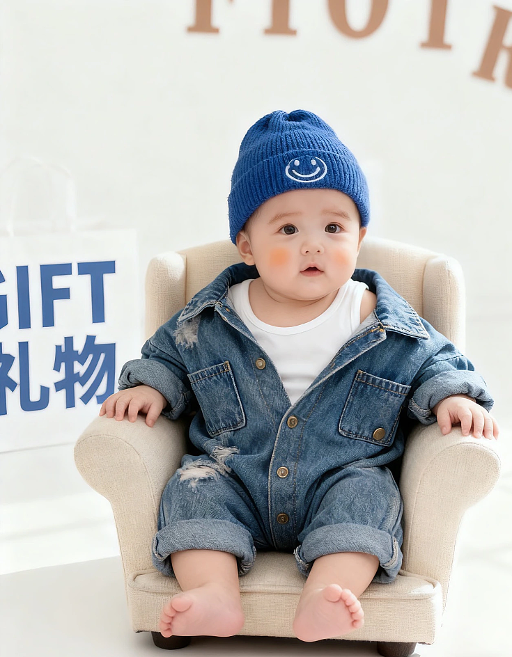 周岁男宝（图ZNDAwNjAwMDY0） - 人文/纪实摄影 - 站酷设计师挚纯baby瑶海店原创素材 - 站酷ZCOOL