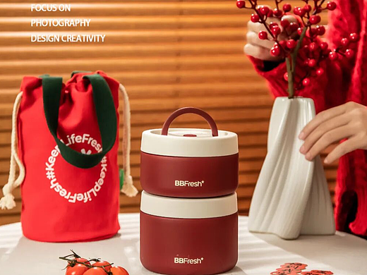 产品拍摄|转运红便当盒