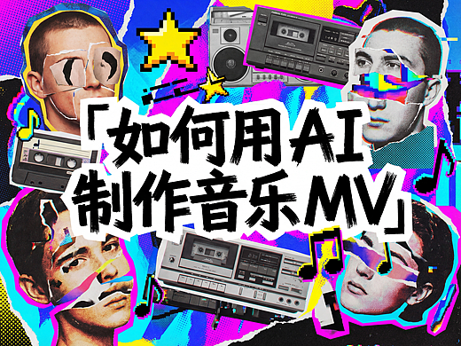 如何使用 Ai 制作音乐 MV，声音玩具案例分享