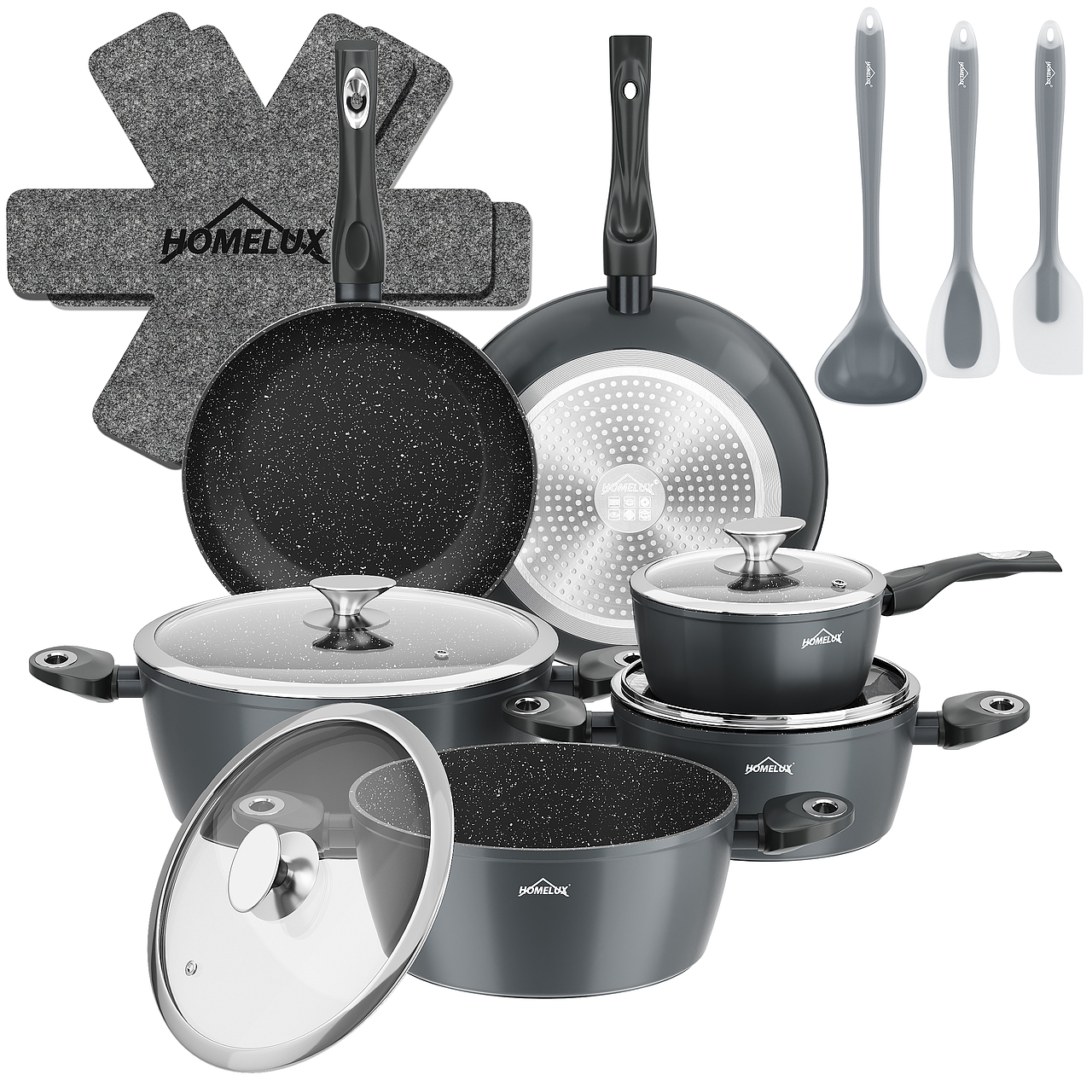 3dMax建模渲染_HL 115PCMR-15件套锅（图ZNDAwNjAzMzYw） - 产品 - 站酷设计师小加冰原创素材 - 站酷ZCOOL