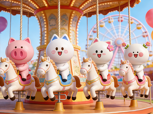 可爱的壁纸你喜欢吗~