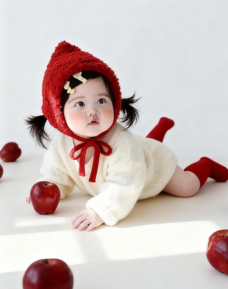 周岁女宝（图ZNDAwNjA5NjI0） - 人像摄影 - 站酷设计师挚纯baby瑶海店原创素材 - 站酷ZCOOL