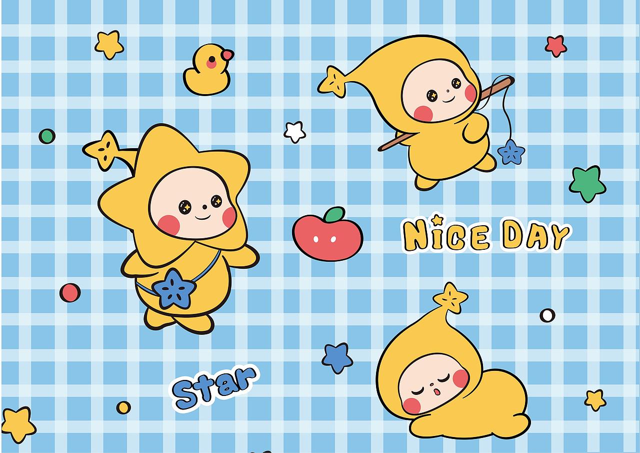 魅力IP｜可可爱爱星团团（图ZNDAwNjExODM2） - IP形象 - 站酷设计师若言文化原创素材 - 站酷ZCOOL