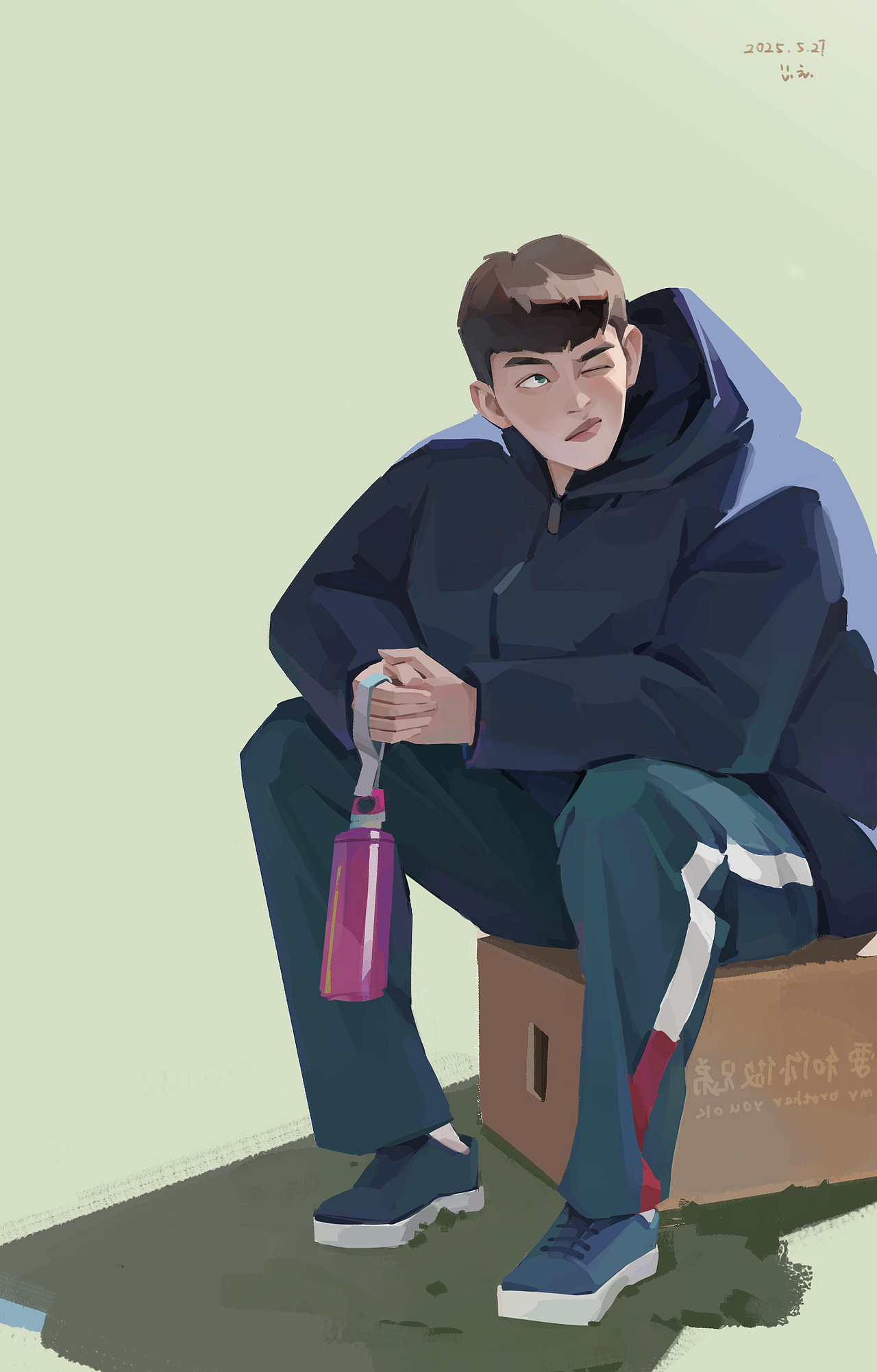 喜欢的剧 插画（图ZNDAwNjEzMDcy） - 创作习作 - 站酷设计师阿阿笨原创素材 - 站酷ZCOOL