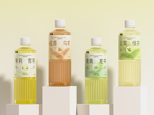 本叶丨无糖茶饮品牌设计·包装设计