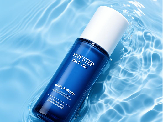 AIGC化妆品水背景