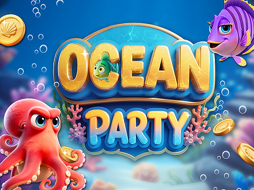 【OCEAN PARTY】SLOTS界面分享