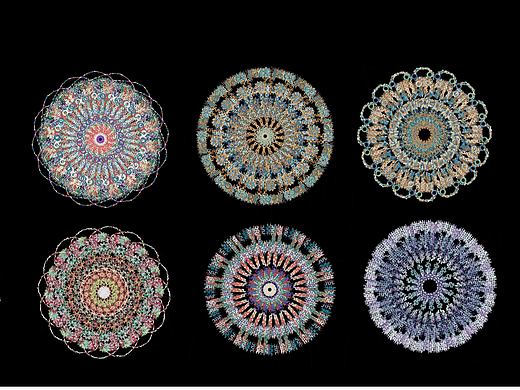 AI辅助敦煌配色交互程序教具设计展示