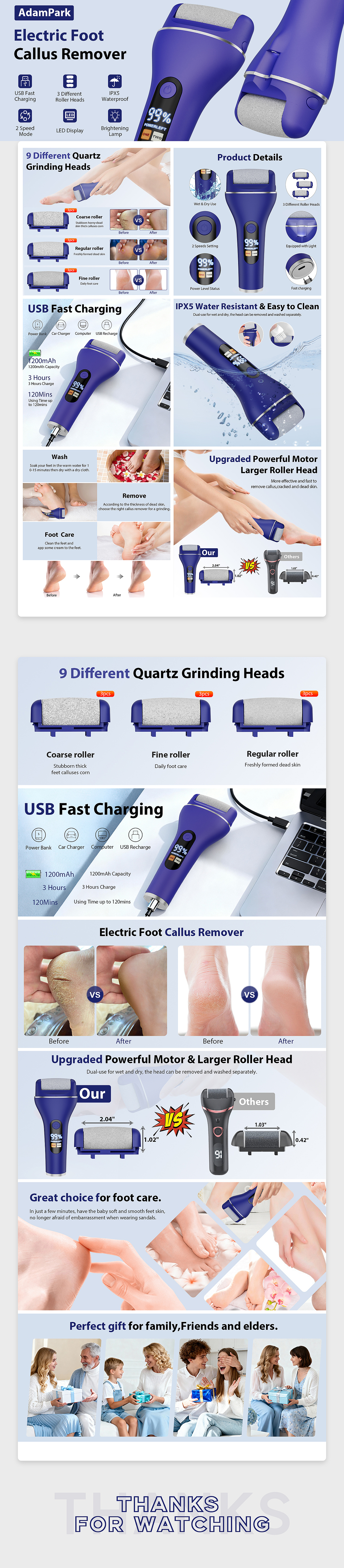 磨脚器丨亚马逊电商设计（图ZNDAwNjMzMDM2） - 其他平面 - 站酷设计师Z410088979原创素材 - 站酷ZCOOL