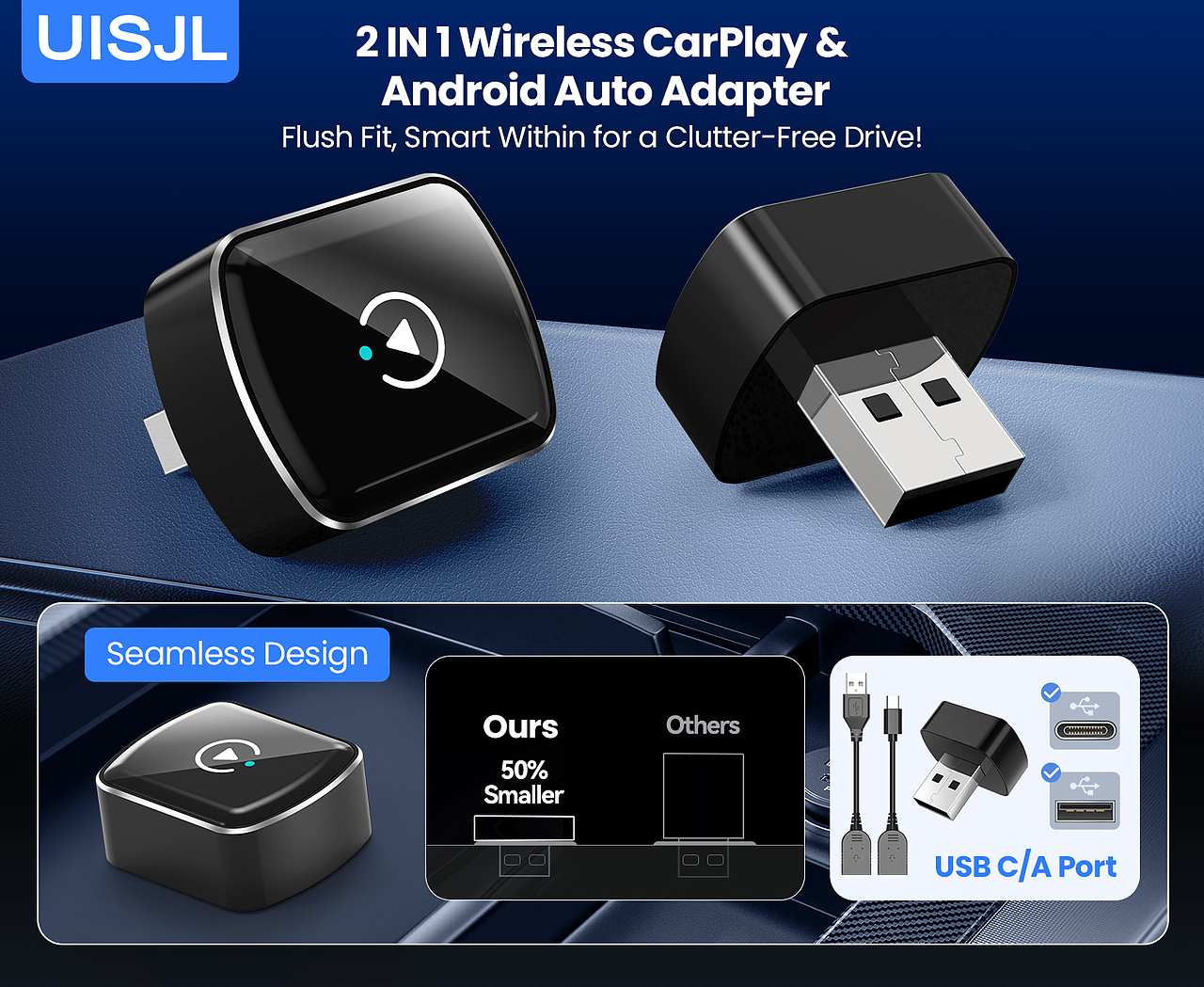 亚马逊主副图设计案例--Carplay（图ZNDAwNjM4MzYw） - 电商 - 站酷设计师梦珠原创素材 - 站酷ZCOOL