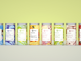 漫茶语花茶 包装设计