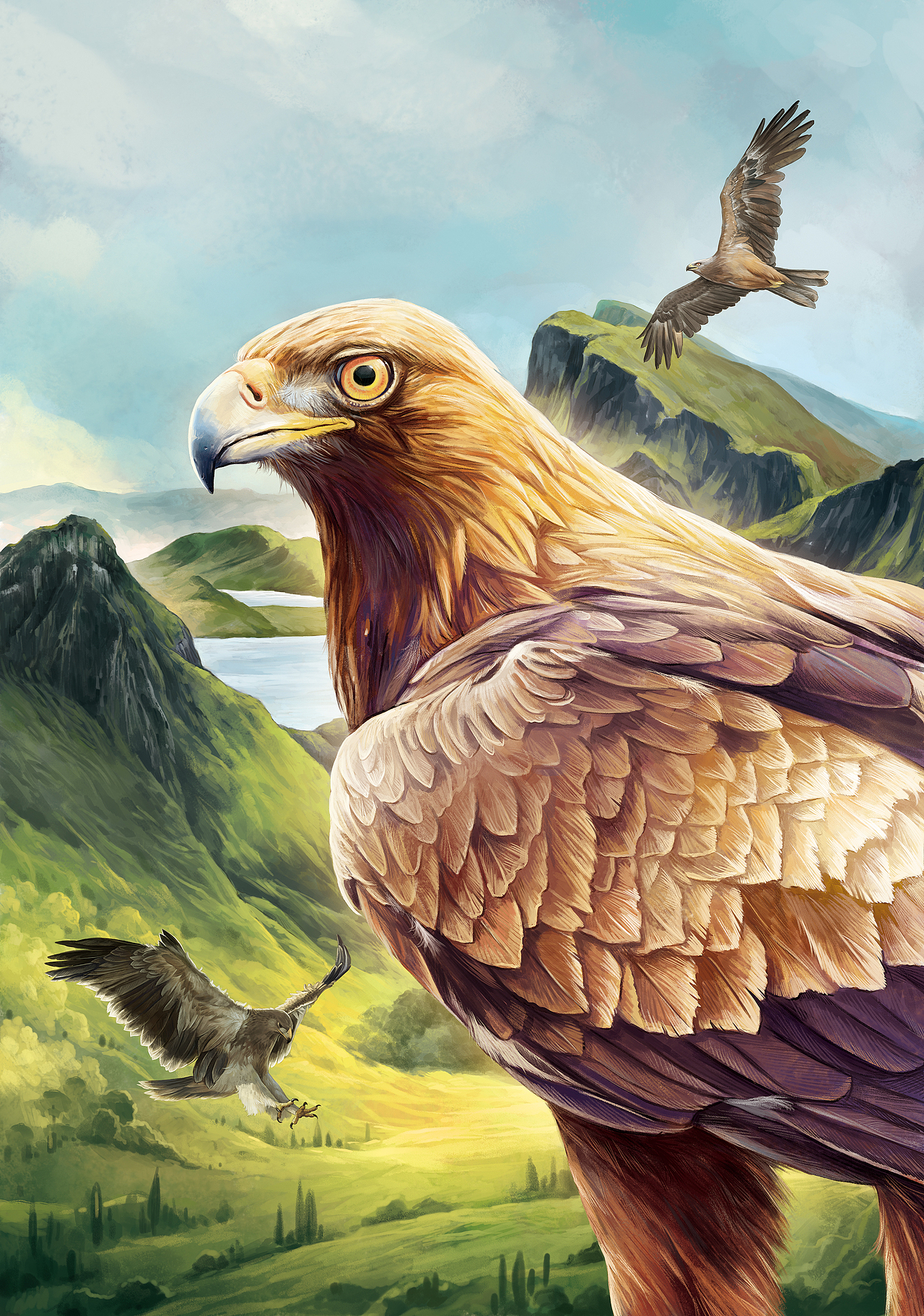 写实纯手绘绘本插画，已出版，禁商用！！！（图ZNDAwNjQ2OTc2） - 绘本 - 站酷设计师小树文创原创素材 - 站酷ZCOOL