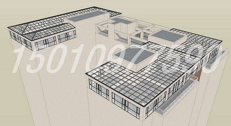 楼顶天台玻璃阳光房设计效果图（图ZNDAwNjQ3MDQ4） - 建筑/空间 - 站酷设计师芳廷阳光原创素材 - 站酷ZCOOL