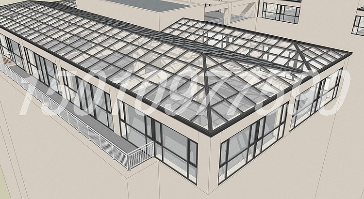 楼顶天台玻璃阳光房设计效果图（图ZNDAwNjQ3MDQw） - 建筑/空间 - 站酷设计师芳廷阳光原创素材 - 站酷ZCOOL