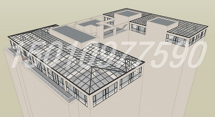 楼顶天台玻璃阳光房设计效果图（图ZNDAwNjQ3MDM2） - 建筑/空间 - 站酷设计师芳廷阳光原创素材 - 站酷ZCOOL