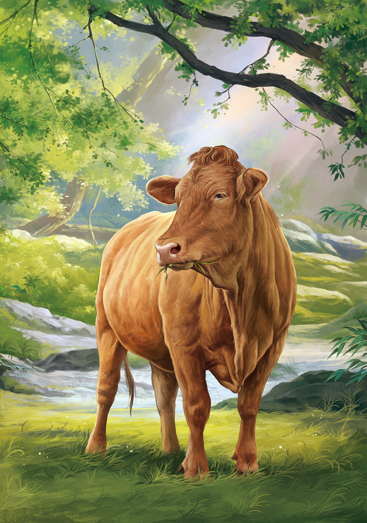 写实纯手绘绘本插画，已出版，禁商用！！！（图ZNDAwNjQ3MDk2） - 绘本 - 站酷设计师小树文创原创素材 - 站酷ZCOOL