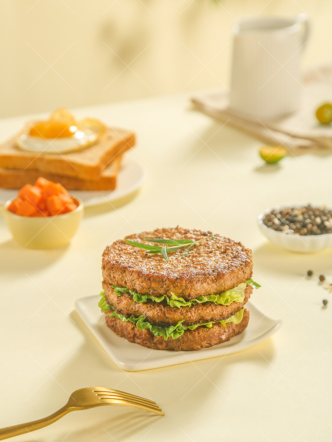 牛肉饼拍摄 I 美食拍摄（图ZNDAwNjQ4NDky） - 产品摄影 - 站酷设计师刻影计划原创素材 - 站酷ZCOOL