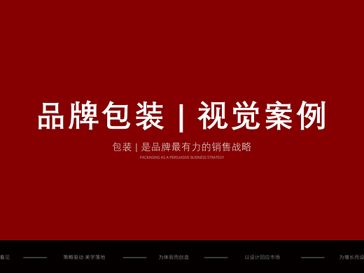 2025包装案例作品集