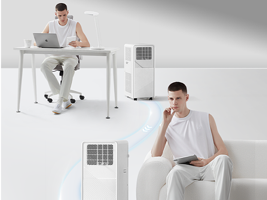 2024 0504 艾美特 移动空调 产品人物广告拍摄 