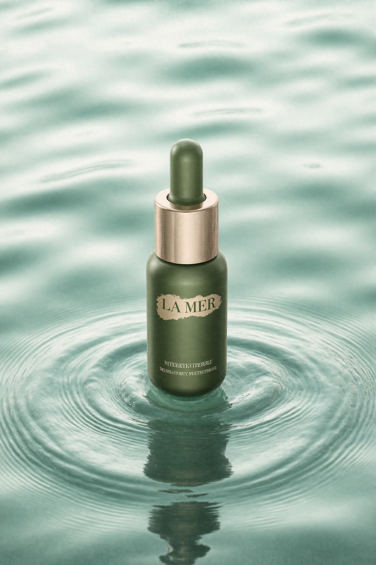 海蓝之谜精华液产品场景图渲染AIGC生成（图ZNDAwNjUyMTM2） - 产品 - 站酷设计师埃迪AI原创素材 - 站酷ZCOOL