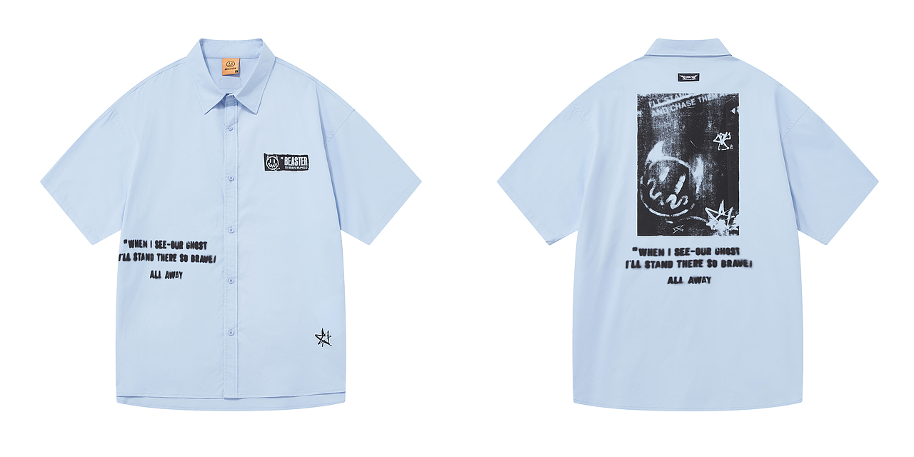 服装平铺图——夏装长袖短袖（图ZNDAwNjU3MDEy） - 休闲/流行服饰 - 站酷设计师关一帆原创素材 - 站酷ZCOOL