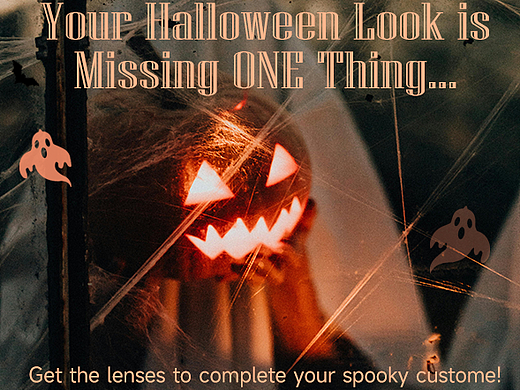 海外EDM邮件 | 万圣节显色美瞳