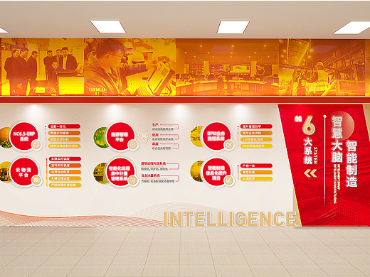 钢铁企业文化墙设计（21年）