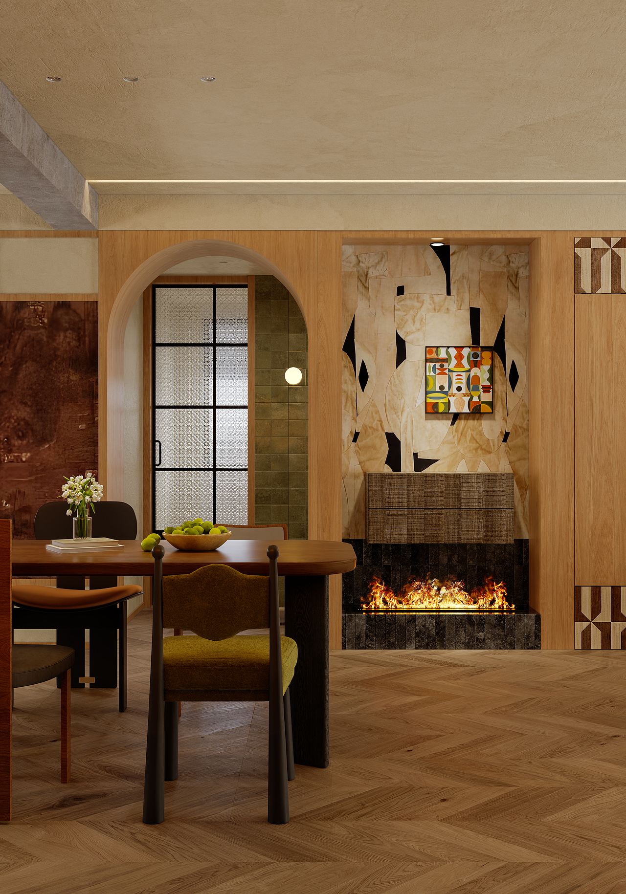 D8案例分享 中古风（图ZNDAwNjc0MTMy） - 家装设计 - 站酷设计师D8视觉_何成原创素材 - 站酷ZCOOL