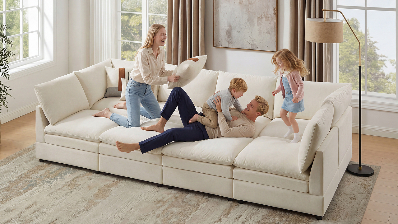 AI家居视频｜原创剧情加持，3天解锁沙发视觉新表达（图ZNDAwNjc1MDY0） - 宣传片 - 站酷设计师Ring37原创素材 - 站酷ZCOOL