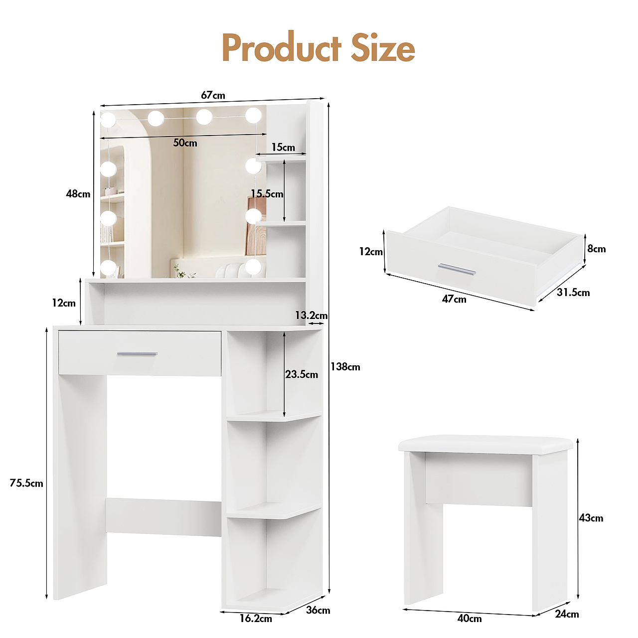 亚马逊梳妆台建模渲染（图ZNDAwNjc4MTI4） - 产品 - 站酷设计师海报大肚皮原创素材 - 站酷ZCOOL