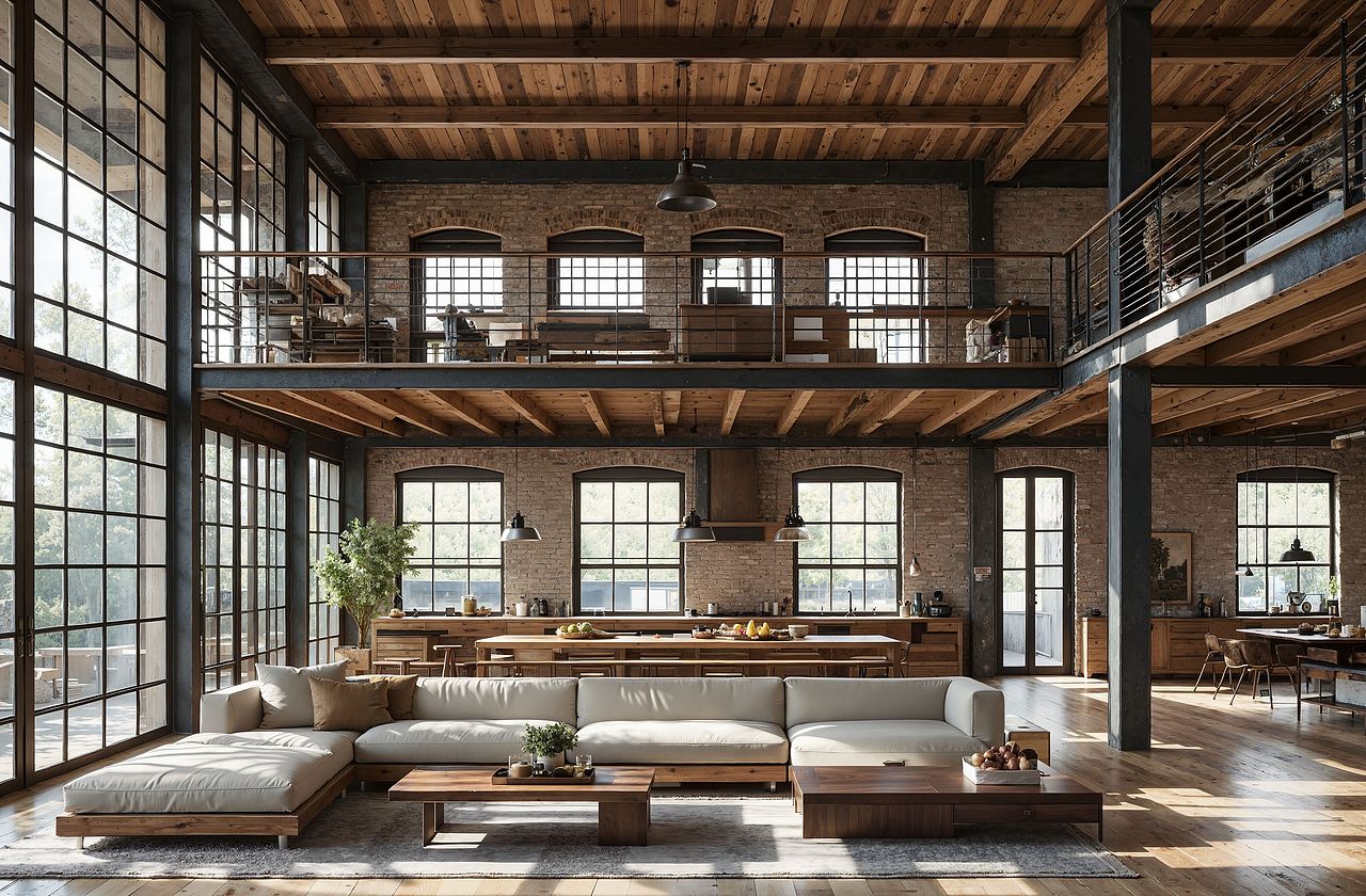 光效心法×回字动线，家上演理性温情对决（图ZNDAwNjc4MjI4） - 建筑/空间 - 站酷设计师3d设计洲原创素材 - 站酷ZCOOL