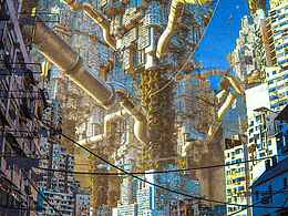 投米的图  管线巨构