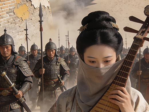 AIGC【昭君出塞】