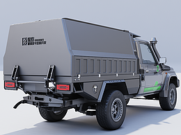 EXPLORE 皮卡后斗集成系統(tǒng) Tray&Canopy OVERLAND Spec