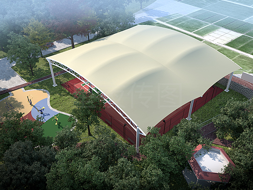 球场鸟瞰效果图（个人主页-ZNzI5NjU3Njg=） - 建筑设计 - 站酷设计师Z632975315原创素材 - 站酷ZCOOL