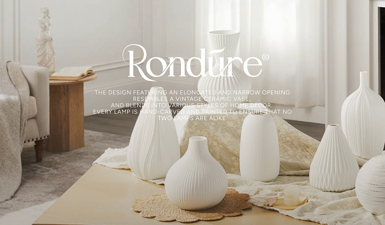 艺术品设计 RONDURE 陶瓷灯 logo设计（图ZNDAwNzA4MzE2） - 品牌 - 站酷设计师dannniels原创素材 - 站酷ZCOOL