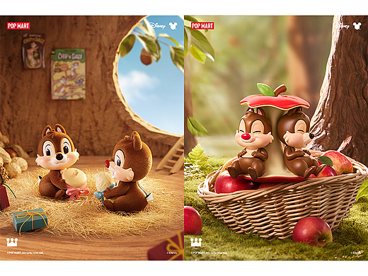 泡泡玛特POPMART | 迪士尼奇奇蒂蒂玩闹兄弟系列