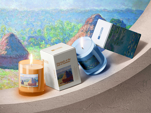 香薰蜡烛包装设计！