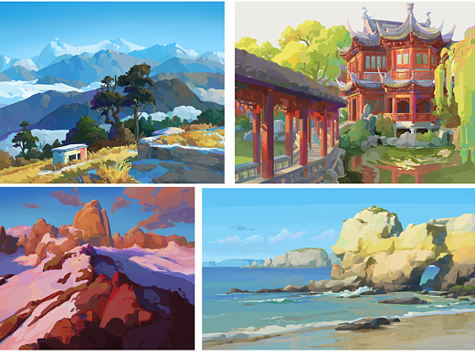 練習(xí)合集（個(gè)人主頁-ZNzI5Njc4NDg=） - 游戲原畫 - 站酷設(shè)計(jì)師野比大雄愛睡覺原創(chuàng)素材 - 站酷ZCOOL