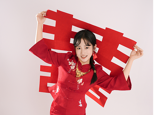 超活力的新中式写真