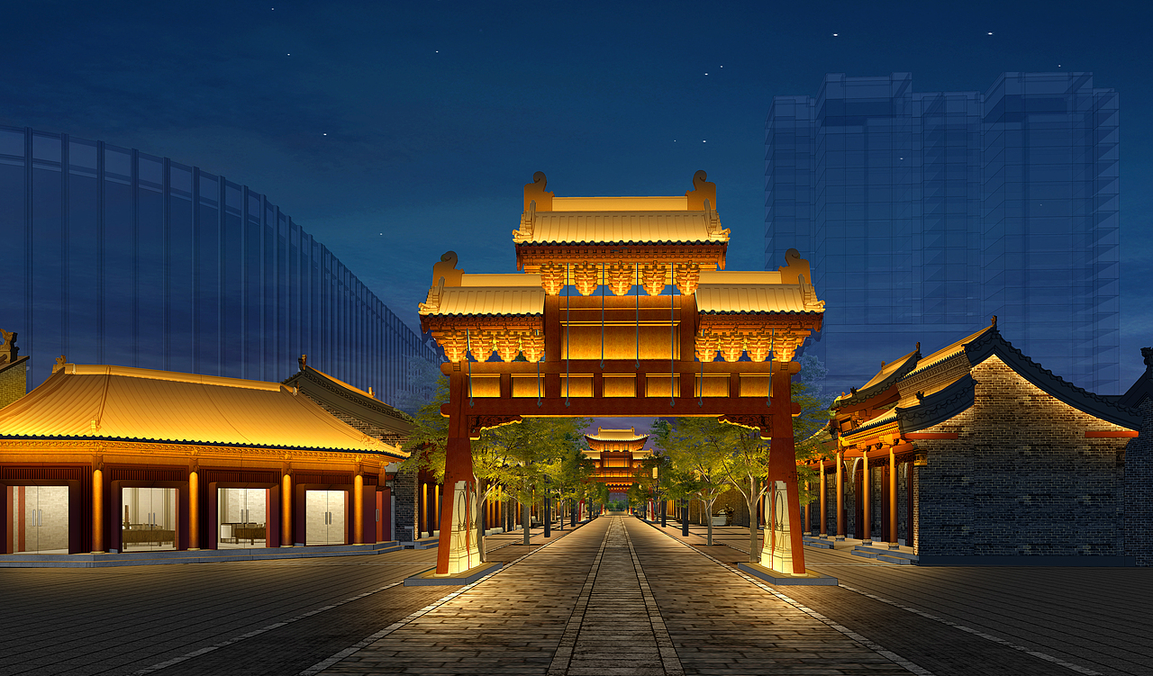 照明设计（图ZNDAwNzE5MDQw） - 景观设计 - 站酷设计师鼎立照明设计原创素材 - 站酷ZCOOL