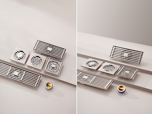 用实拍挑战渲染 | 产品拍摄 | 地漏拍摄