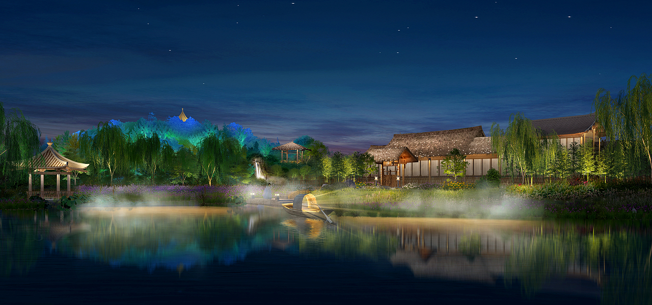 照明设计（图ZNDAwNzE5OTcy） - 景观设计 - 站酷设计师鼎立照明设计原创素材 - 站酷ZCOOL