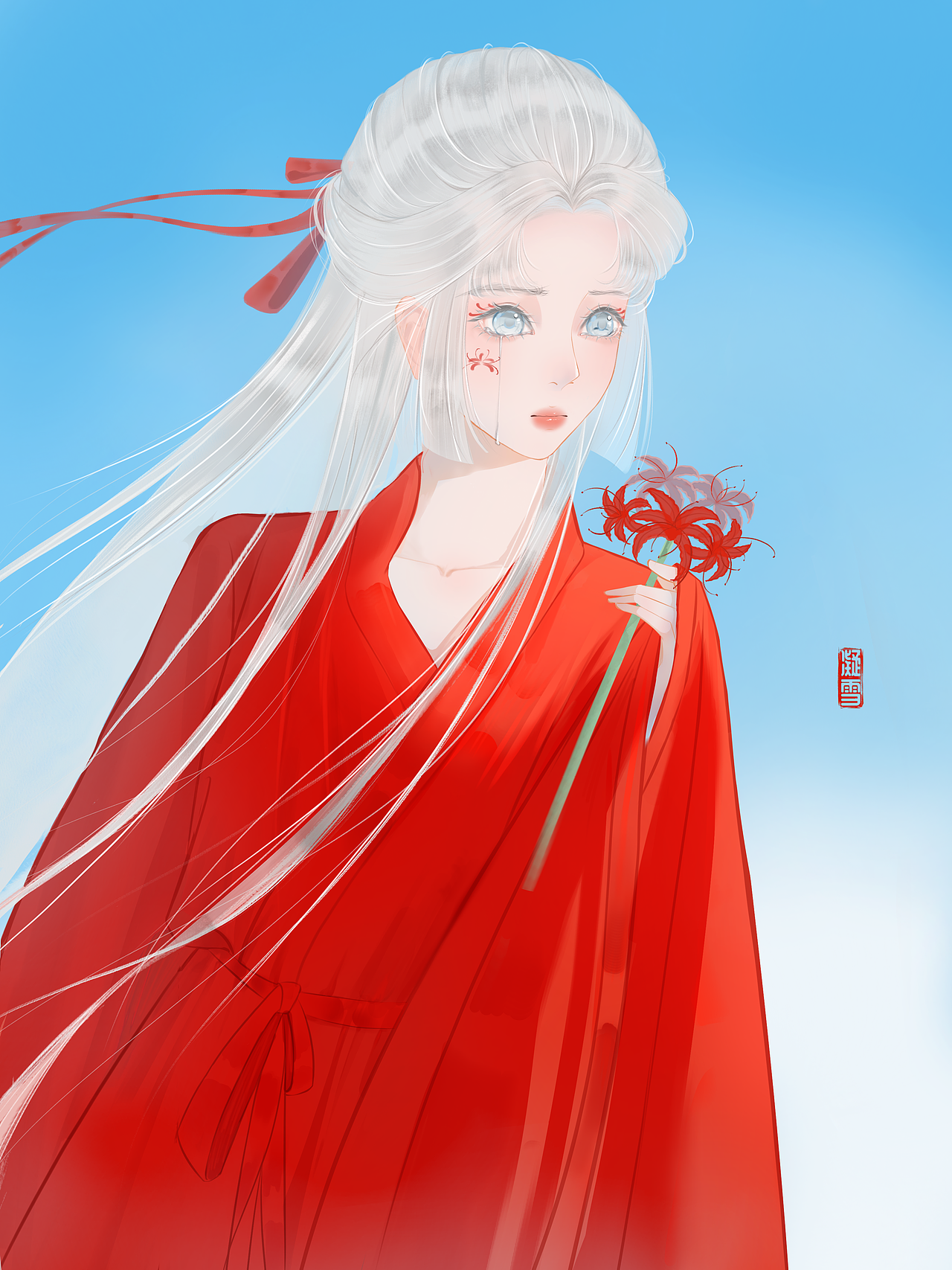 古风人物（图ZNDAwNzIyNTA4） - 艺术插画 - 站酷设计师画画的凝雪原创素材 - 站酷ZCOOL