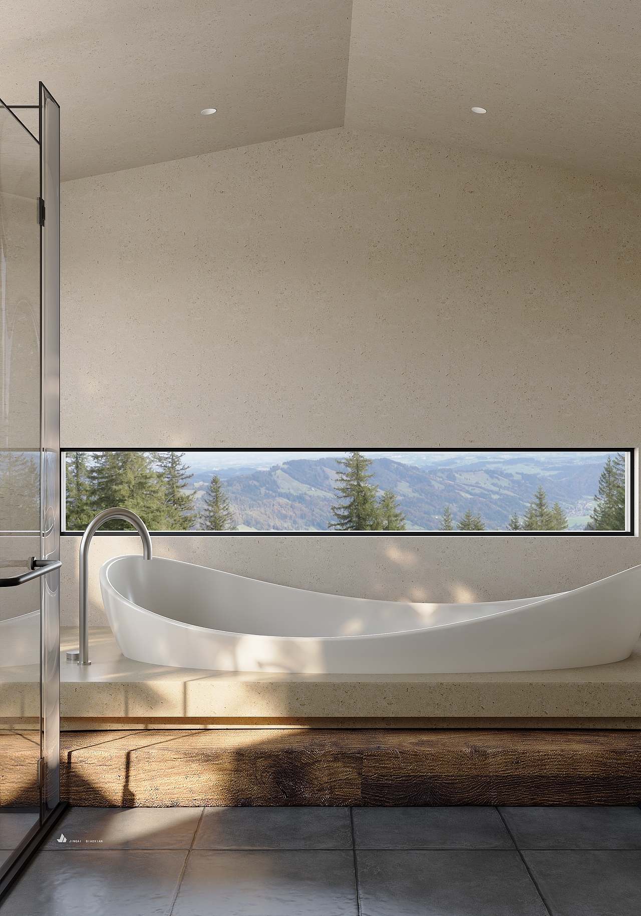 独栋别墅X29（图ZNDAwNzIzNjI4） - 家装设计 - 站酷设计师金该效果图官方账原创素材 - 站酷ZCOOL