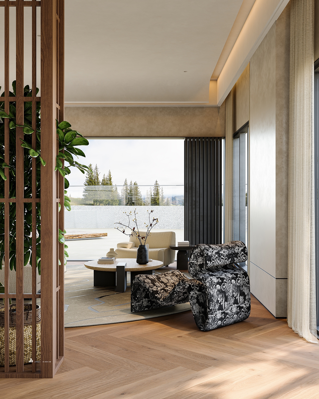 独栋别墅X29（图ZNDAwNzIzNjAw） - 家装设计 - 站酷设计师金该效果图官方账原创素材 - 站酷ZCOOL