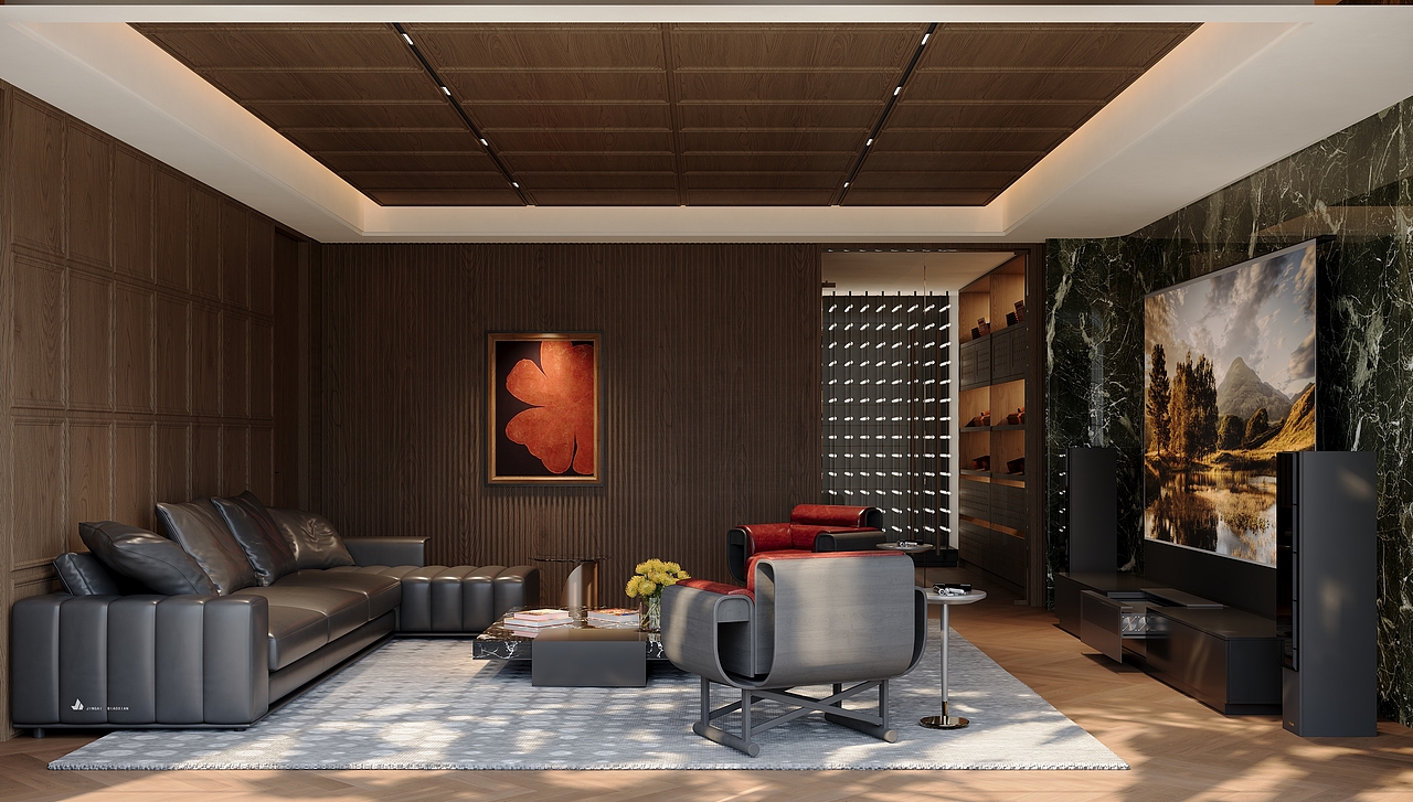 独栋别墅X29（图ZNDAwNzIzNDMy） - 家装设计 - 站酷设计师金该效果图官方账原创素材 - 站酷ZCOOL