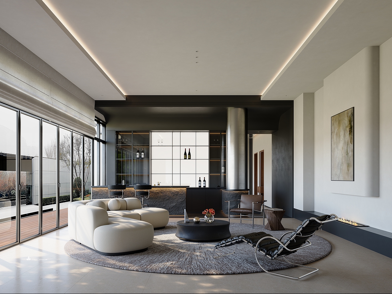 独栋别墅X29（图ZNDAwNzIzMzc2） - 家装设计 - 站酷设计师金该效果图官方账原创素材 - 站酷ZCOOL